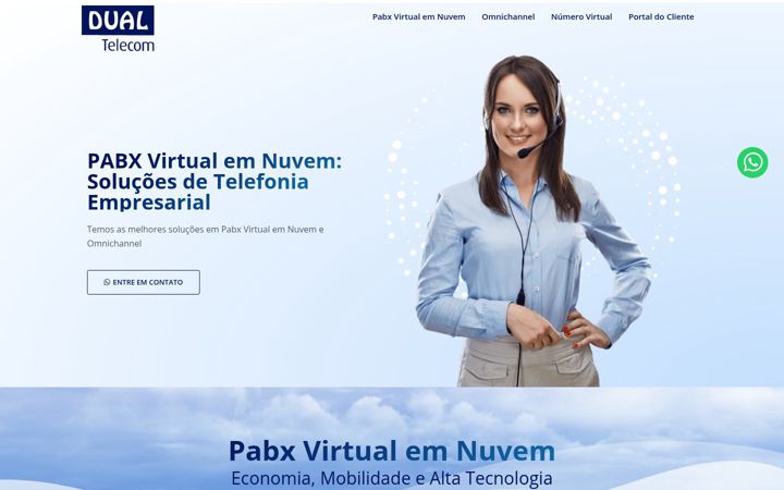 Képernyőkép: dualtelecom.com.br