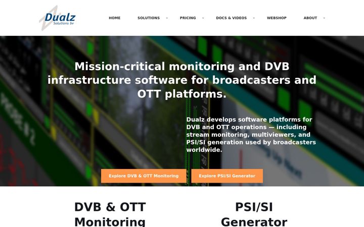 Screenshot of dualz.com