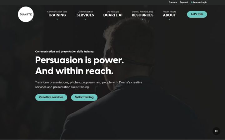Screenshot of duarte.com