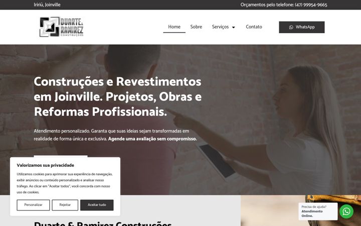 Képernyőkép: duarteramirez.com.br