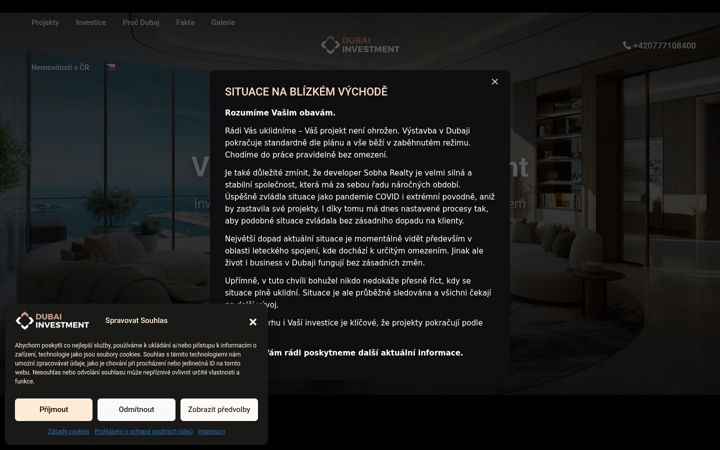 Snímek obrazovky dubaiinvestment.cz