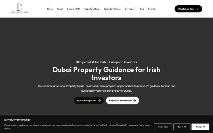 Posnetek zaslona dubaioffplan.ie