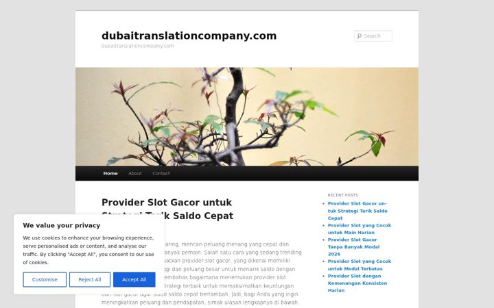 Screenshot of dubaitranslationcompany.com