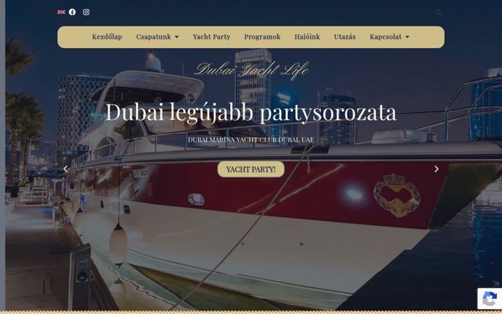 Képernyőkép: dubaiyachtlife.hu