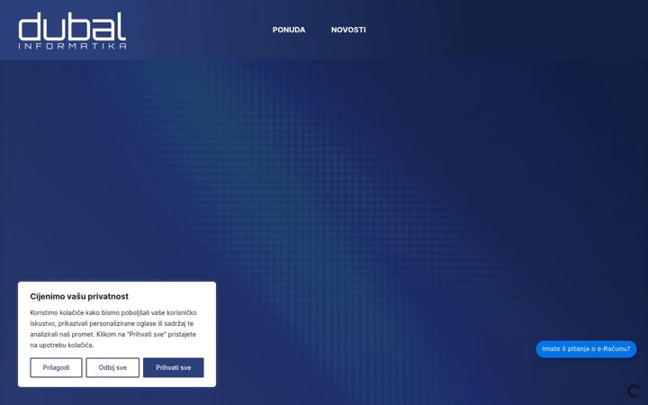 Screenshot of dubal.hr