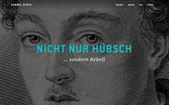 Screenshot of dubbelspaeth.de