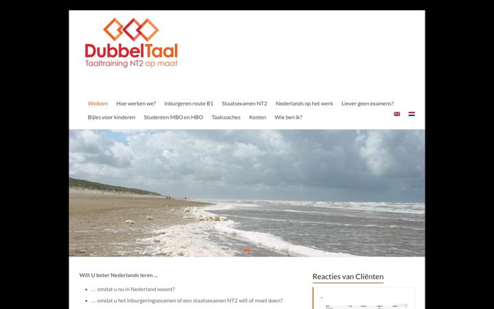 Screenshot di dubbeltaal.nl