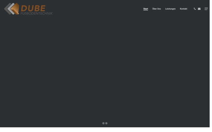 Screenshot of dube-fussbodentechnik.de
