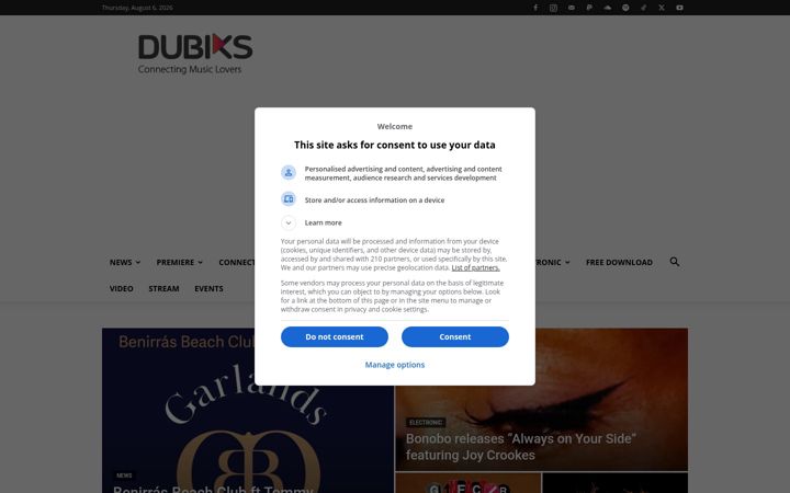 Screenshot of dubiks.com