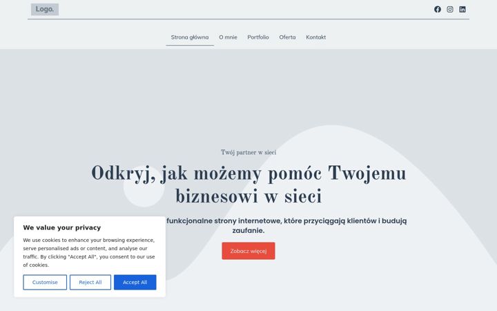 Screenshot of dubinskikamil.com