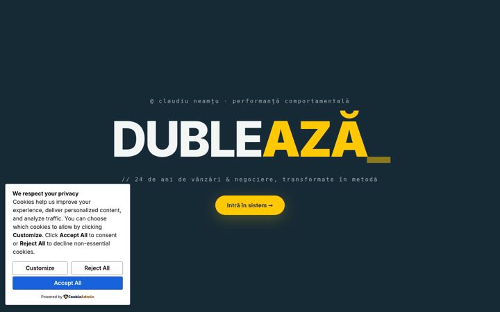 Képernyőkép: dubleaza.ro