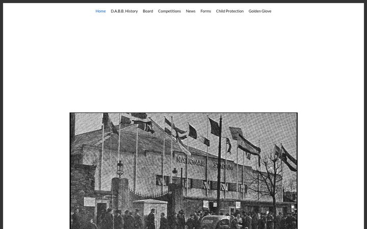 Screenshot of dublinboxingboard.com