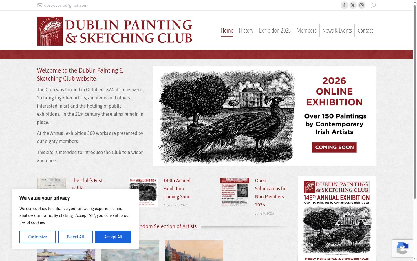 Screenshot tal-banner tal-kunsens muri qabel kwalunkwe interazzjoni