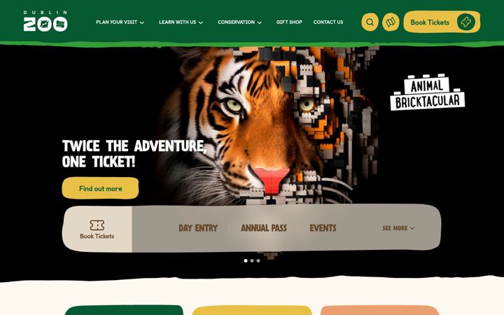 Képernyőkép: dublinzoo.ie
