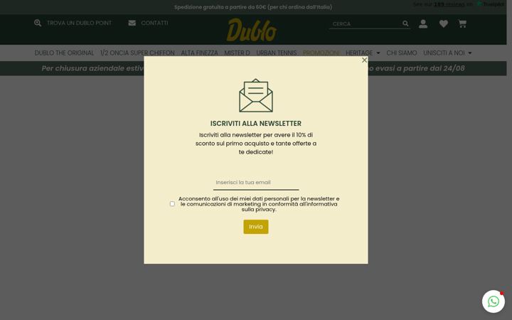 Screenshot του dublo.it