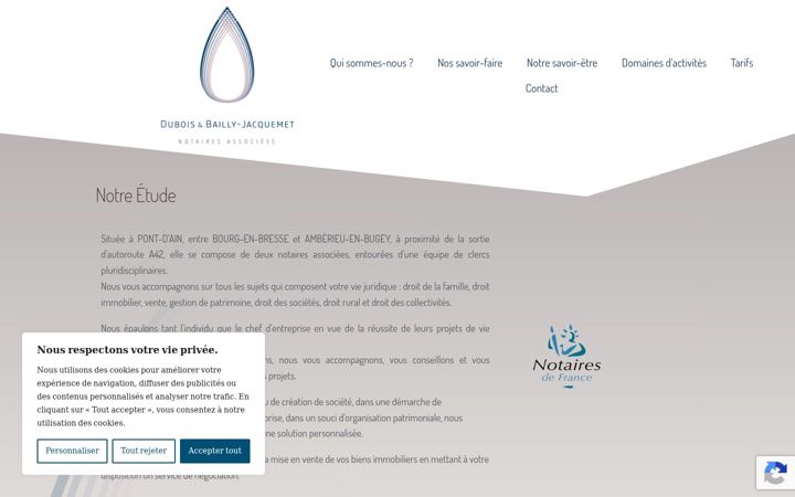 Screenshot ta' dubois-baillyjacquemet-notaires.fr