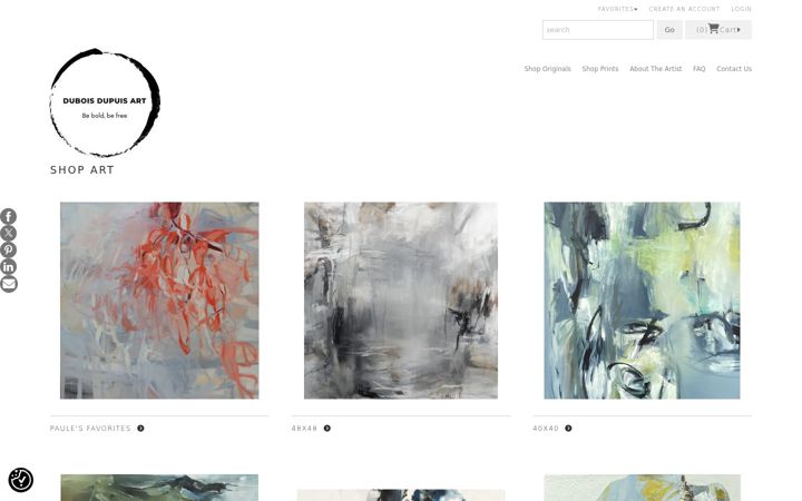 Screenshot of duboisdupuis.com