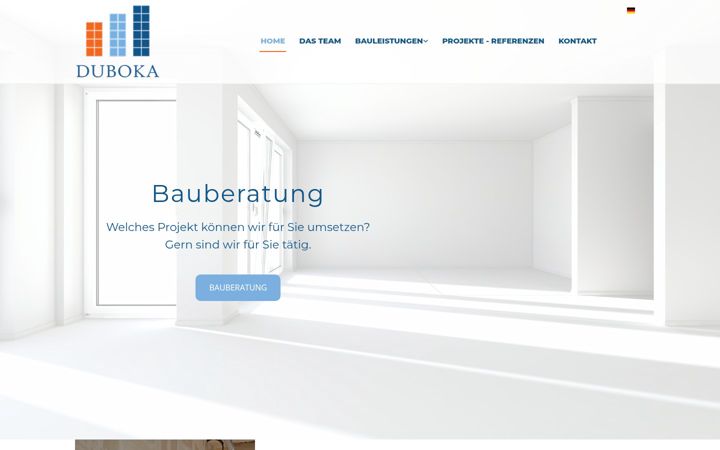 Screenshot ta' duboka.de