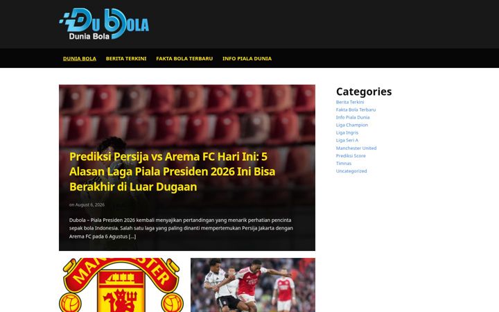 Screenshot ta' dubola.org