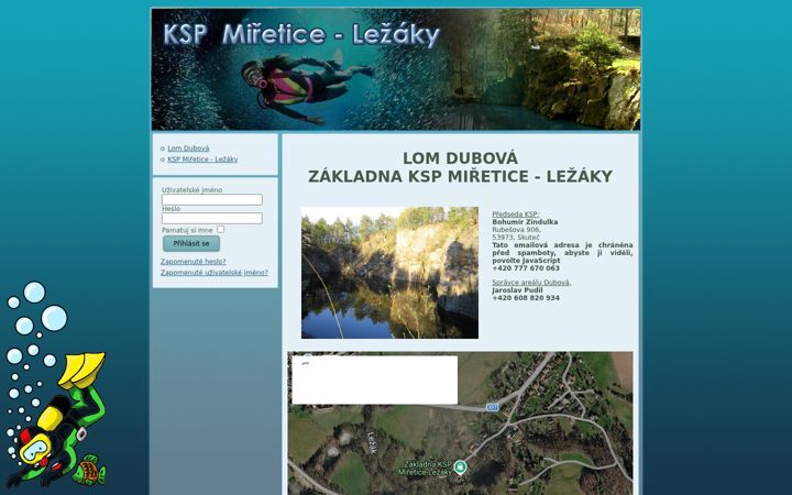 Snímek obrazovky dubova.cz