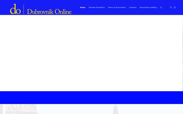 Screenshot of dubrovnikonline.hr