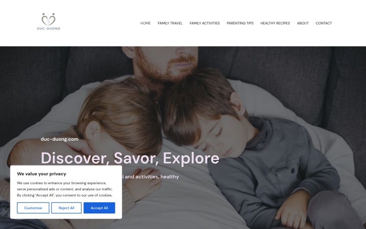 Screenshot of duc-duong.com