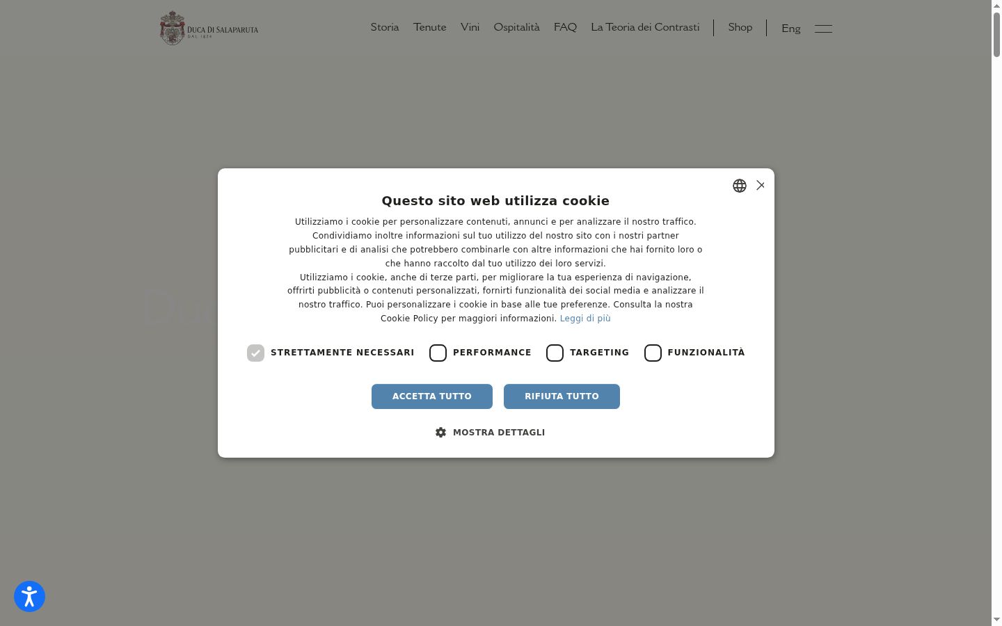Snímka obrazovky banera súhlasu zobrazeného pred akoukoľvek interakciou