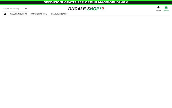 Snímek obrazovky ducaleshop.it
