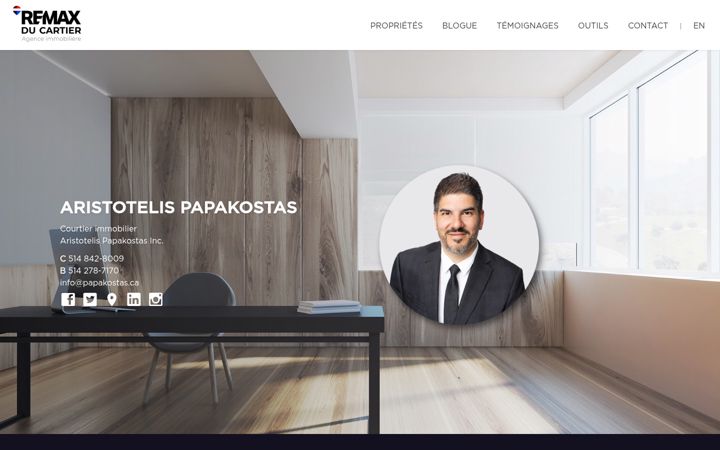 Screenshot of ducartier.com