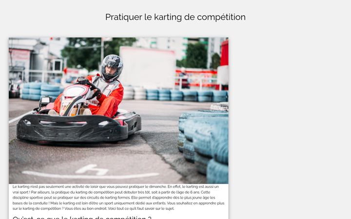 Screenshot of ducas-racing-kart.com