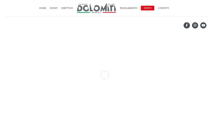 Screenshot of ducaticlubdolomiti.com