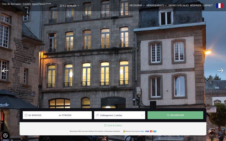 Screenshot of ducdebretagne.com