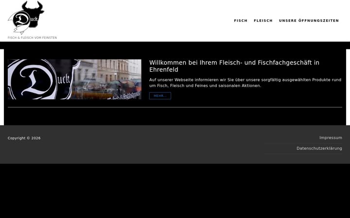 Screenshot of duck-koeln.de
