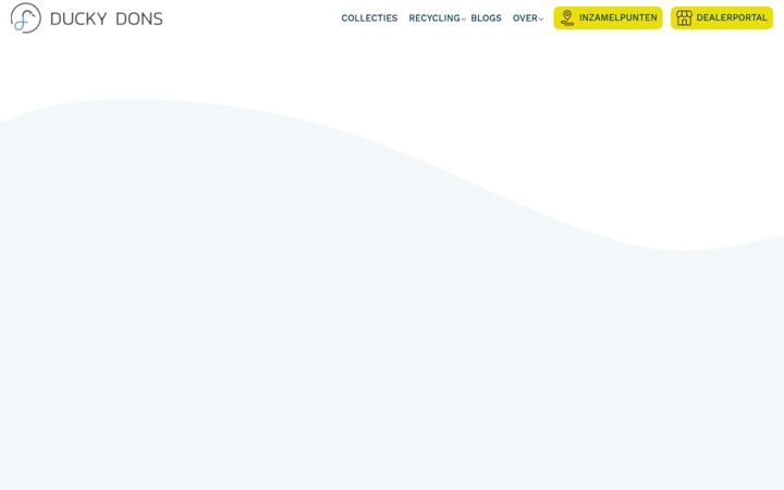 Screenshot di duckydons.nl