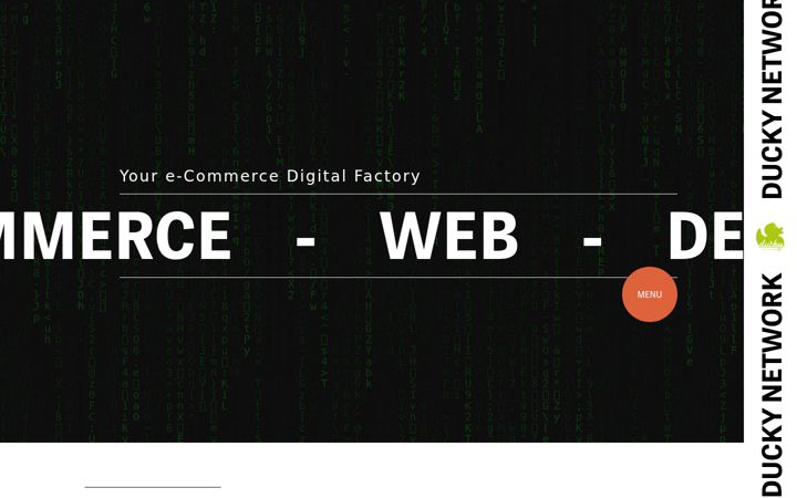 Screenshot of duckynetwork.com