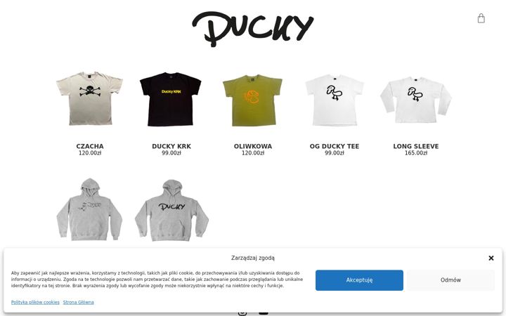 Snímek obrazovky duckysklep.pl
