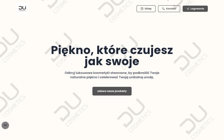 Snímek obrazovky ducosmetics.pl