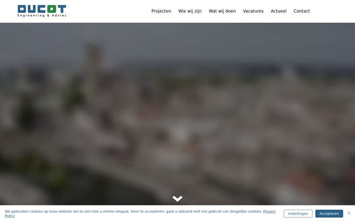 Screenshot di ducot.nl