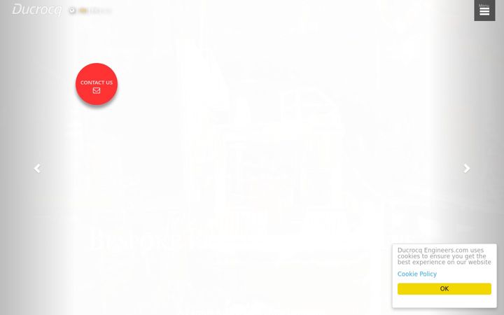 Screenshot of ducrocqengineers.com