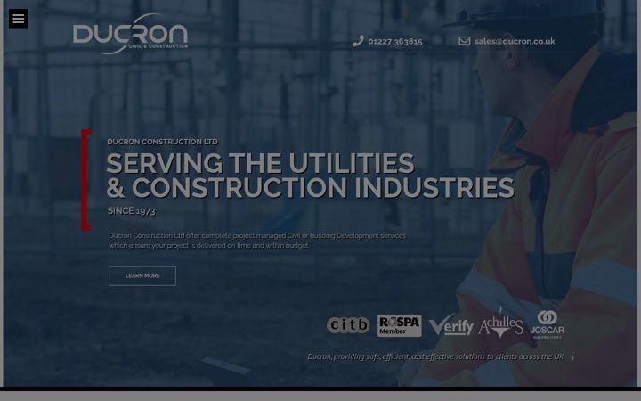 Képernyőkép: ducron.co.uk
