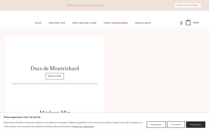 Screenshot of ducsdemontrichard.com