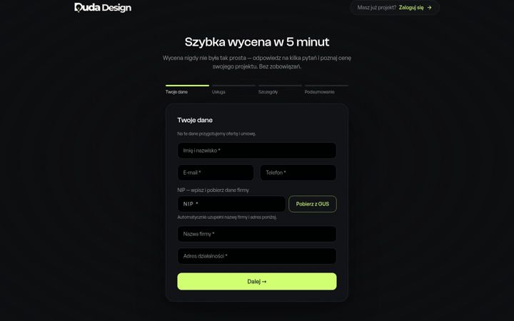 Ekraanipilt saidist dudadesign.eu