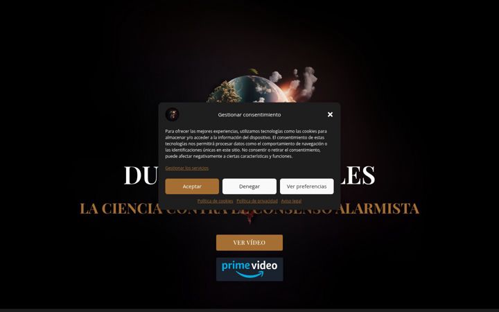 Screenshot of dudasrazonables.com