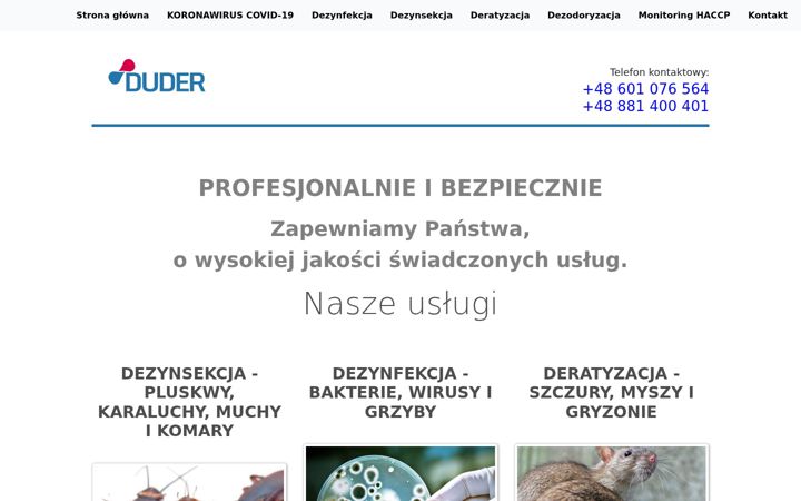 Ekraanipilt saidist duder.eu