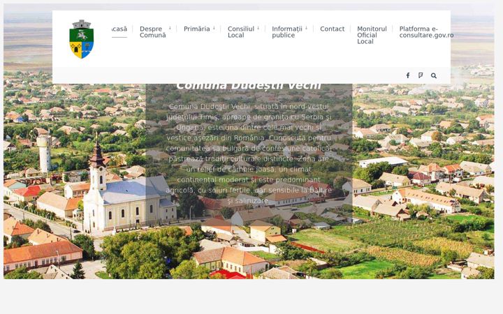 Screenshot of dudestii-vechi.ro