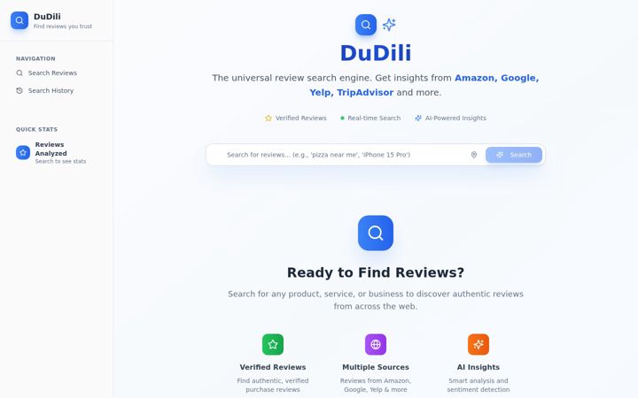 Screenshot of dudili.com