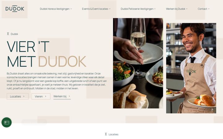 Screenshot di dudok.nl