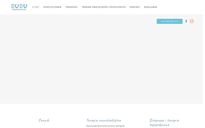 Captura de pantalla de dudu-sensorycznie.pl