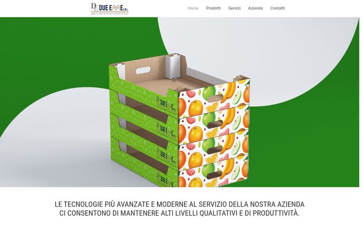 Screenshot of due-emmesrl.com