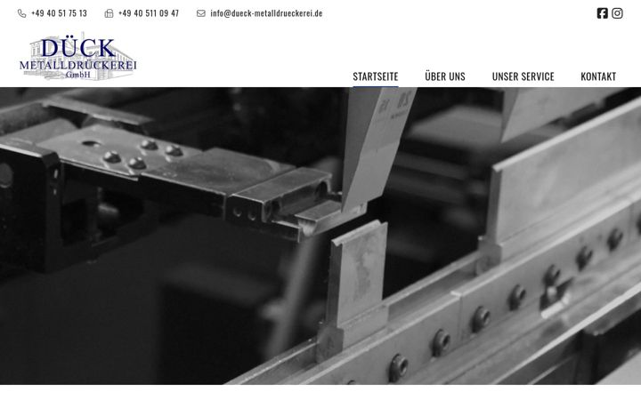 Screenshot von dueck-metalldrueckerei.de